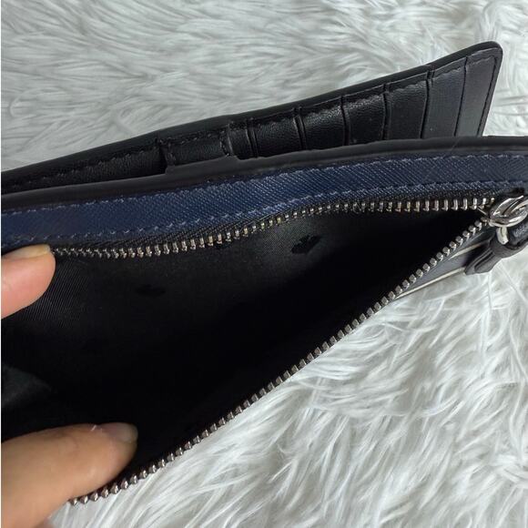 Kate Spade New York Striped Black White Wallet - Picture 7 of 9